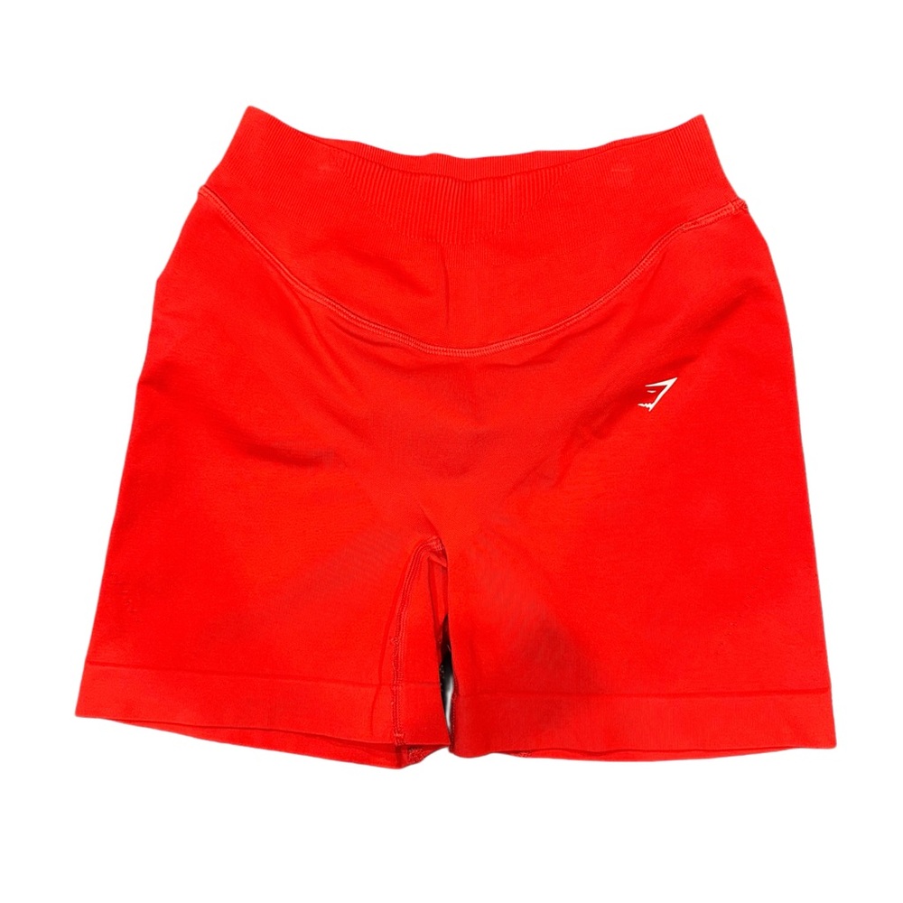 Gymshark Red Sweat Seamless Sculp Short